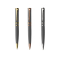 Rose Gold Twist Heavy Metal Ballpoint Pen With Gift Box Customized Pen Logo Advertising Pen